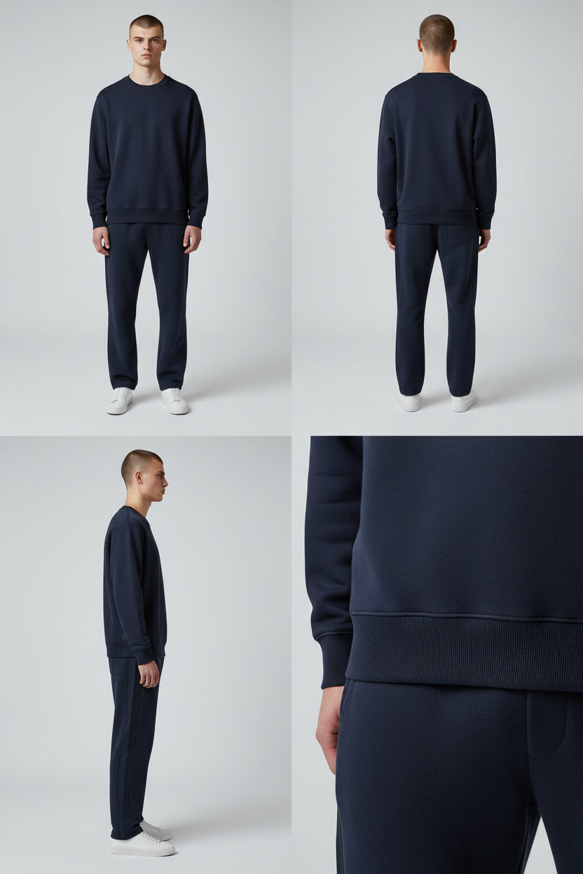 Modern Navy Sweatshirt | Clean Contemporary Design