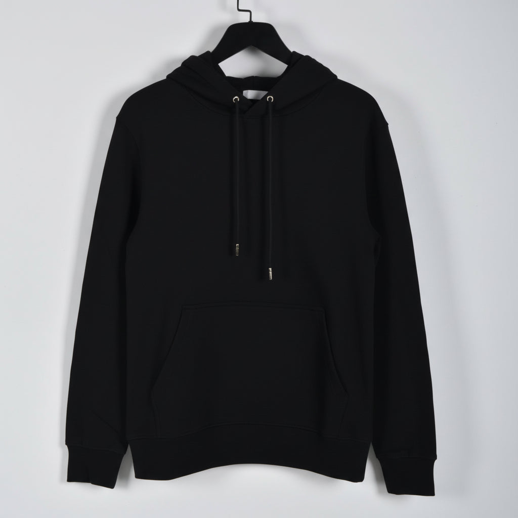 Premium Black Hoodie – Minimal Essential Pullover