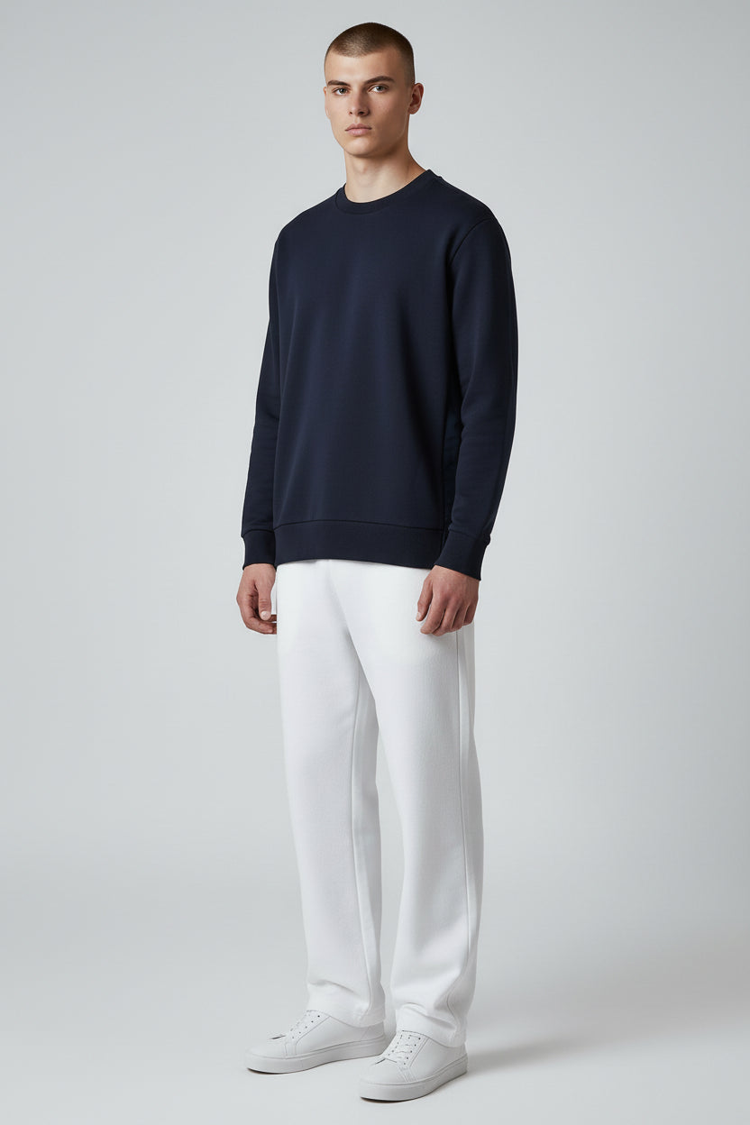 Modern Navy Sweatshirt | Clean Contemporary Design